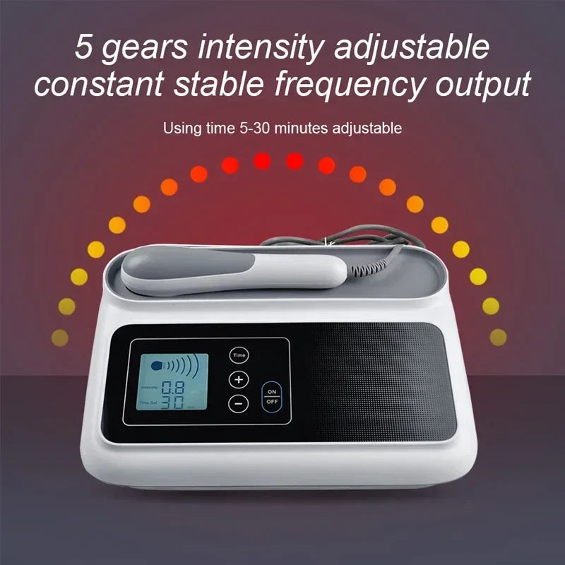 Ultrasonic Therapy Machine for Pain Relief and Muscle Joint Massage, 1MHz
