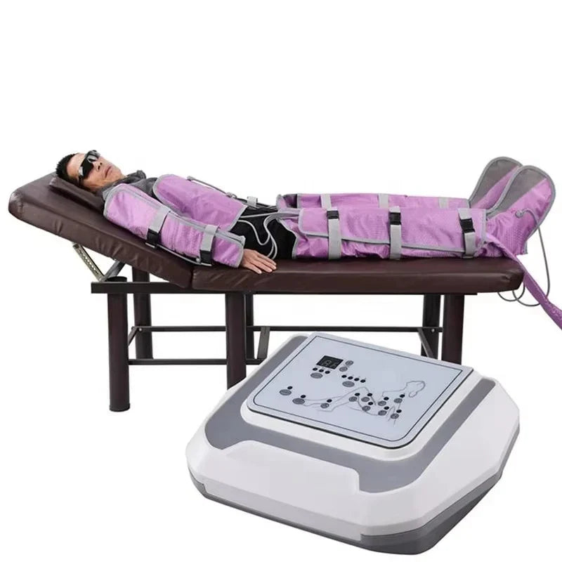 Purple Pressotherapy Lymphatic Massage Device With Air Bags