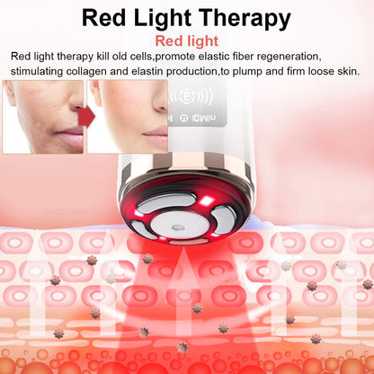 Hifu Face Lifting Machine RF High Frequency Anti-Aging EMS Microcurrent Massager