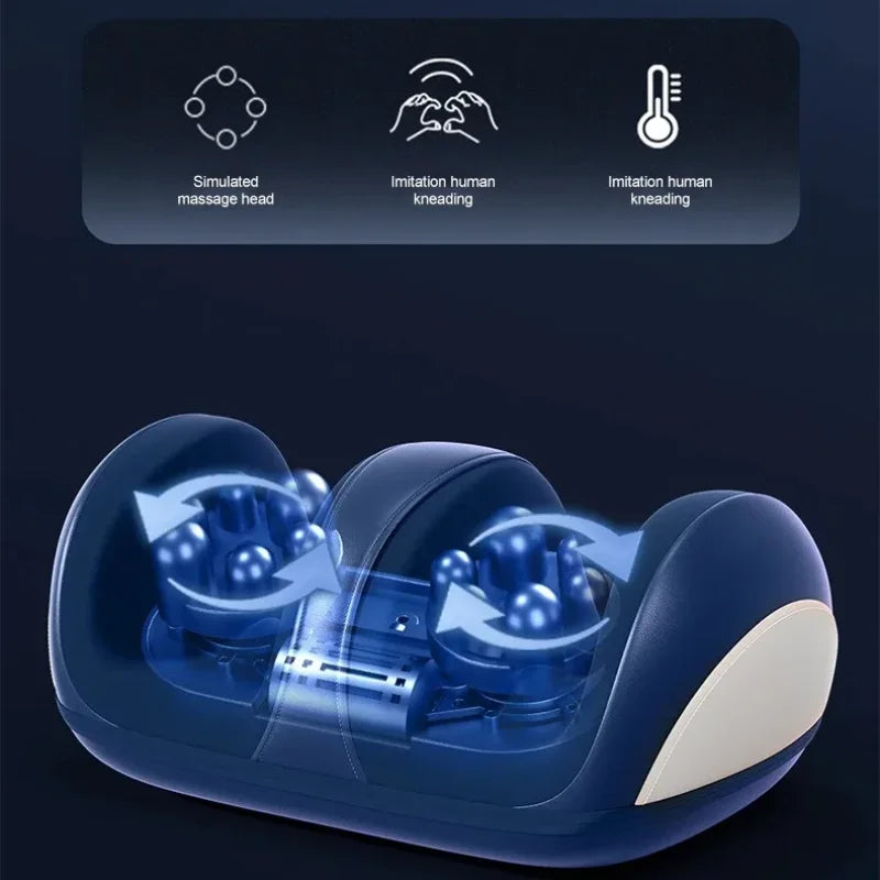 Extra Big Electric Foot Massager with Hot Compress, Shiatsu Kneading