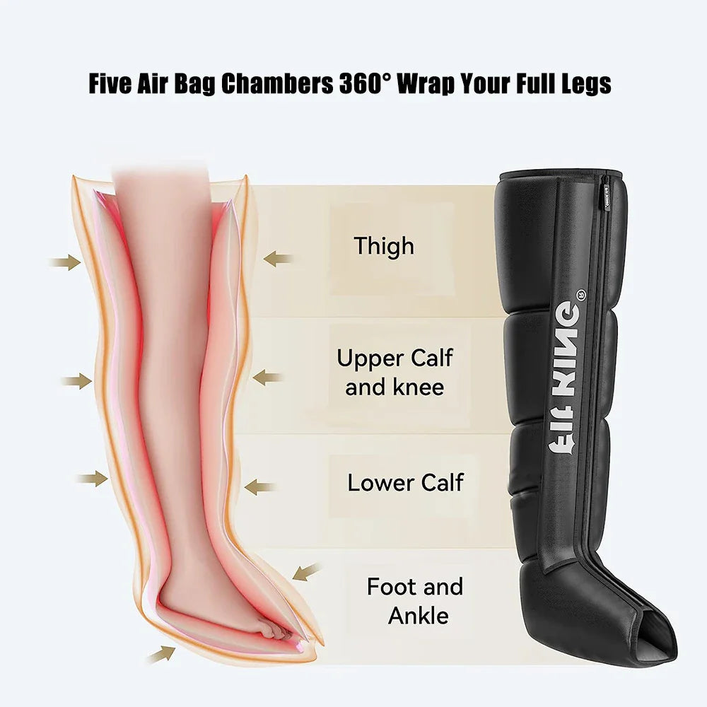 VamsLuna Air Leg Massager – Promotes Blood Circulation