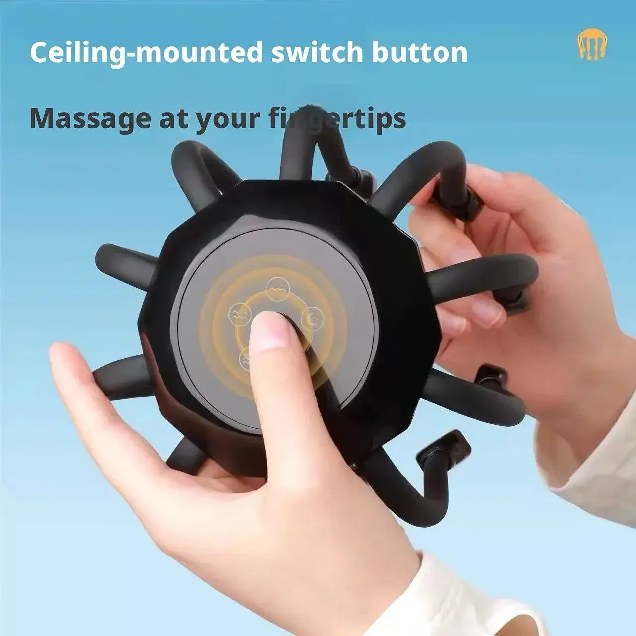 Head Massage Device With Intelligent Auto Massage For Head Pressure Relief