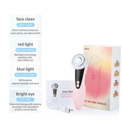 7 In 1 Face Massager Red Light Therapy – Skin Rejuvenation