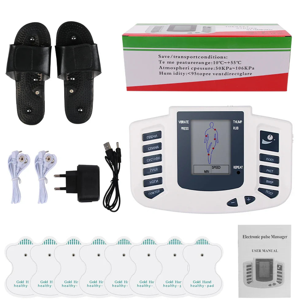EMS Tens Massage Unit - Full Body Electrical Muscle Therapy