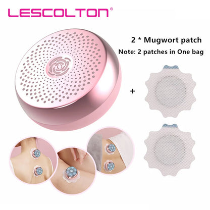 Electric Smokeless Moxibustion Massager for Neck and Shoulders, Heated Therapy