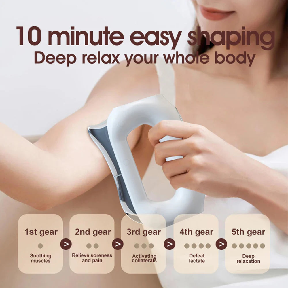 Hot Electric Fascia Massager - EMS Microcurrent Therapy