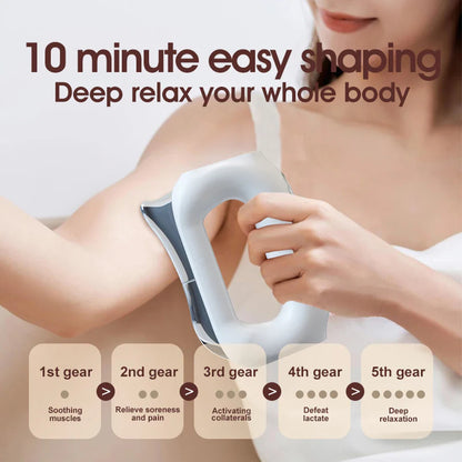 Hot Electric Fascia Massager - EMS Microcurrent Therapy