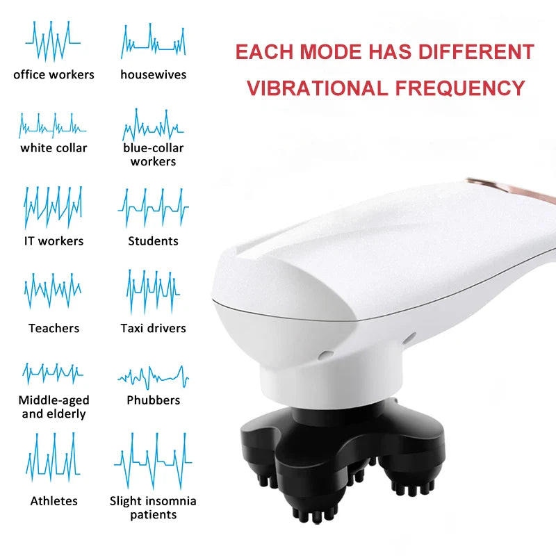 2025 NEW Electric Handheld Dolphin Massage Stick Shoulder Neck Tapping Cervical Spine Waist Legs Whole Body Meridian Relaxation – Back And Neck Relief