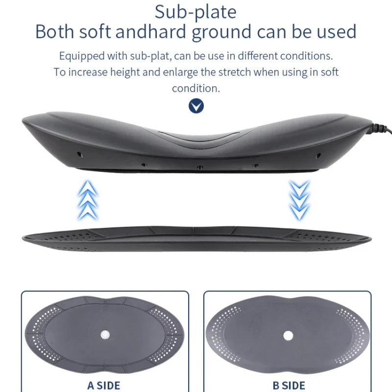 Multi-Level Back Vibration Electric Waist Massager with Heat Therapy