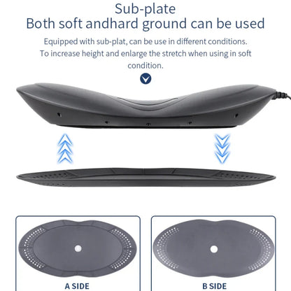Multi-Level Back Vibration Electric Waist Massager with Heat Therapy