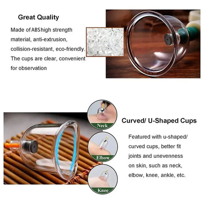 32 Piece Vacuum Cupping Therapy Set