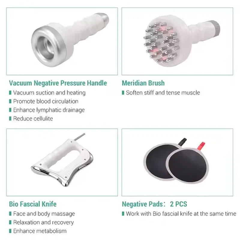 4 In 1 Microcurrent Heating Massage Machine For Pain Relief