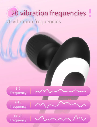 Personal Rechargeable Vibrating Massager – 8 Intensity Modes