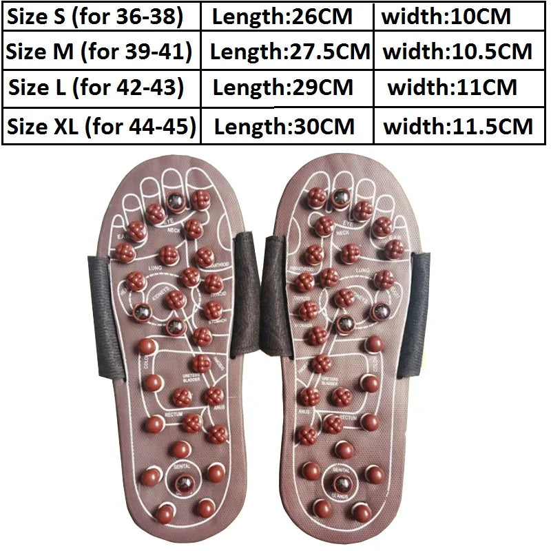 Foot Massage Acupuncture Slippers – Acupoint Activation