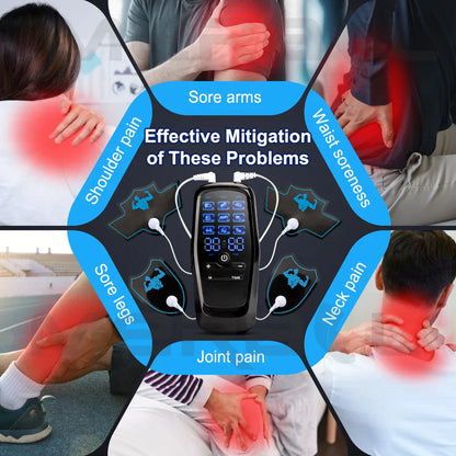 TENS Muscle Stimulator EMS Massager – Neck Back Therapy