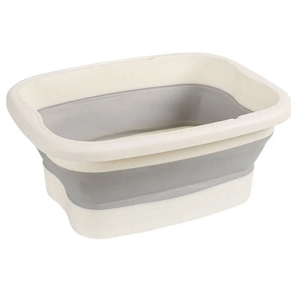 Foldable Foot Bath Bucket Massage Spa Soak Tub Portable