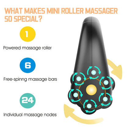 Rechargeable Massage Roller Gun – Deep Tissue Relief