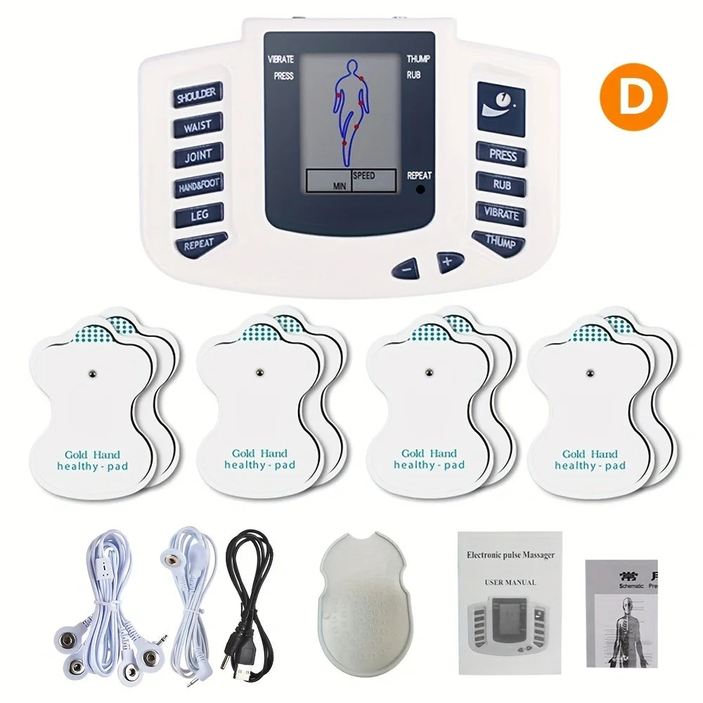 Electronic Pulse Massager EMS Tens Muscle Stimulator