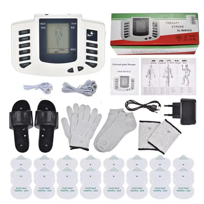Electrostimulator Physiotherapy TENS EMS Massager with 12 Modes for Body