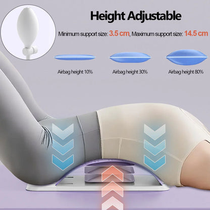 Electric Back Massager for Pain Relief, Back Cracker, Neck and Waist Support