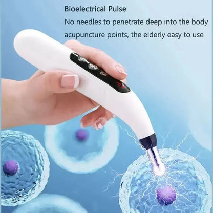 Shock Wave Red Light Therapy Device For Back Pain Massager