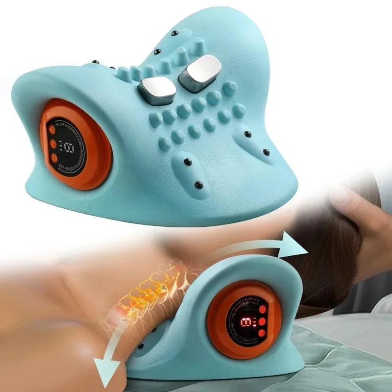 Electric Cervical Massager Neck Stretcher – Pain Relief