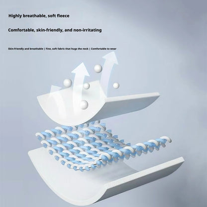 Portable Inflatable U-Shaped Neck Massager for Cervical Support and Relief