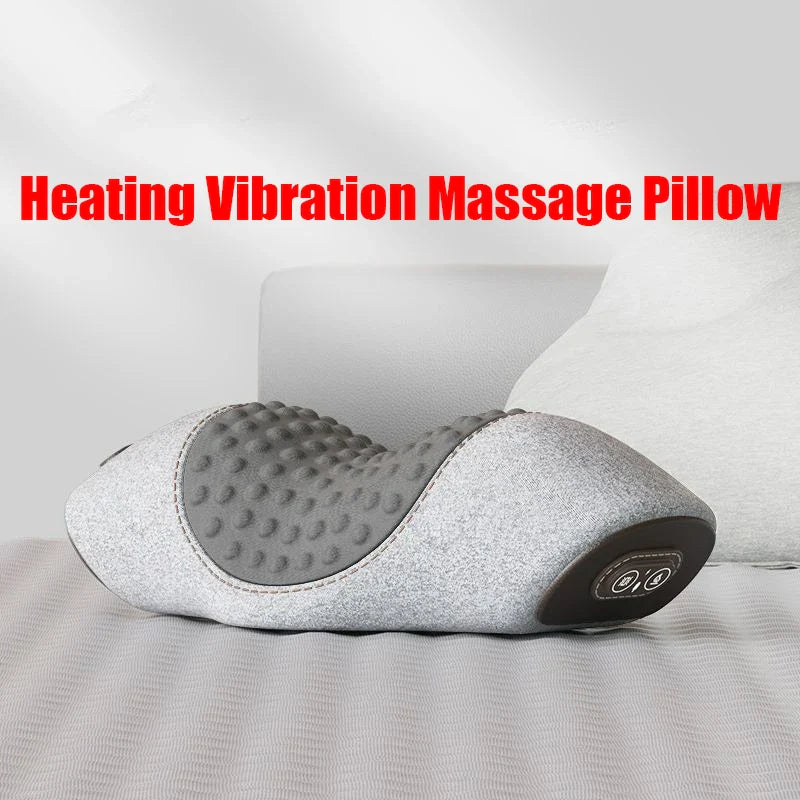 Electric Heating Massage Pillow Cervical Shiatsu Massager