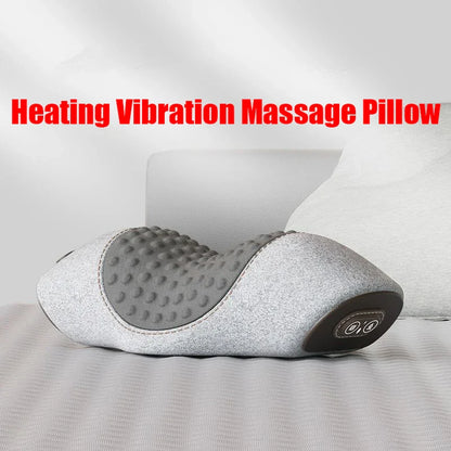 Electric Heating Massage Pillow Cervical Shiatsu Massager