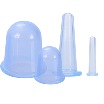 Silicone Facial Massage Cupping Set – Vacuum Massage Therapy