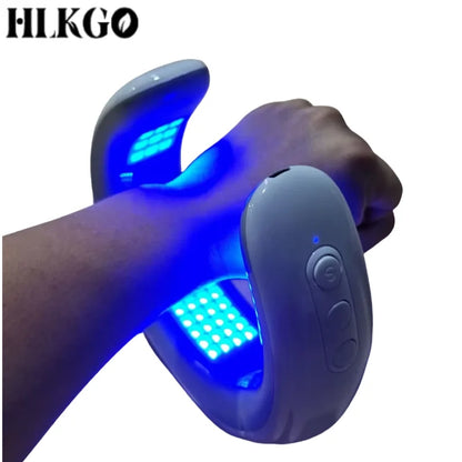 Cervical Spine Massager 3 Gears 6 Modes USB Charge Red Blue