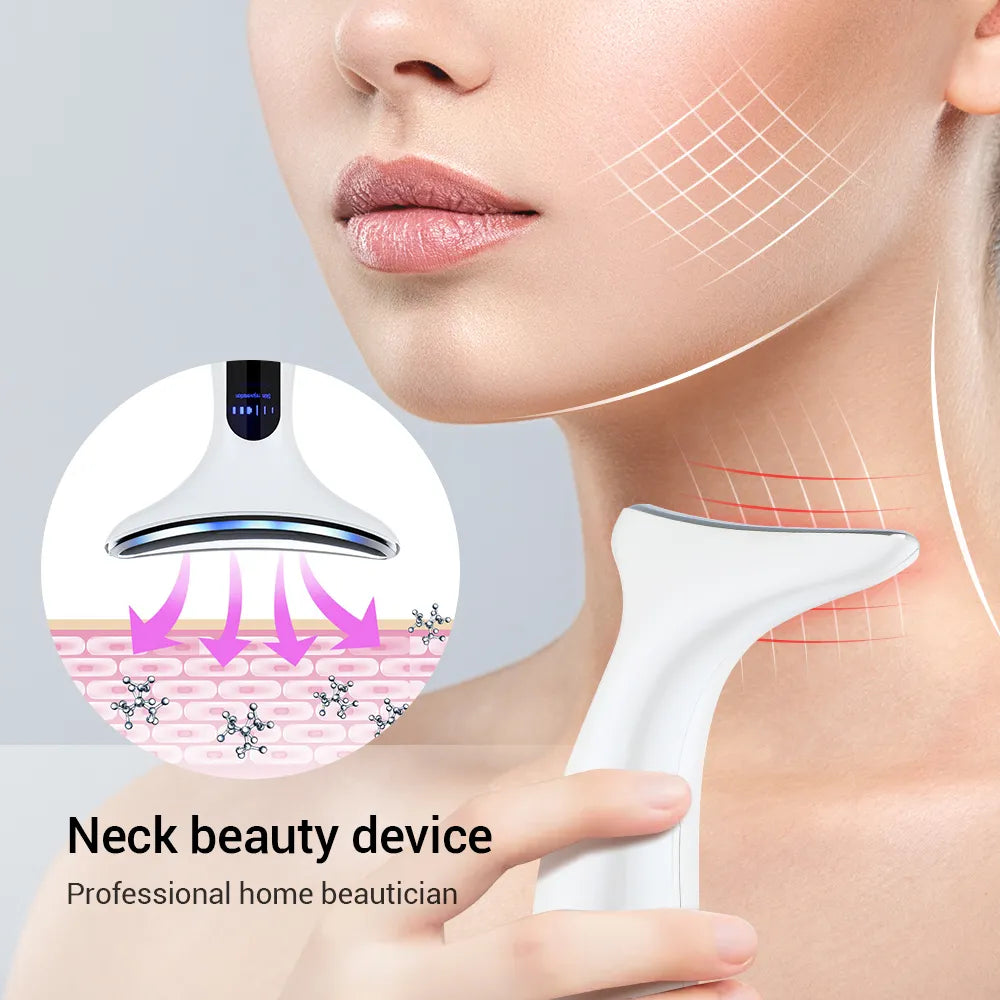 Revitalizing EMS Neck & Face Massager