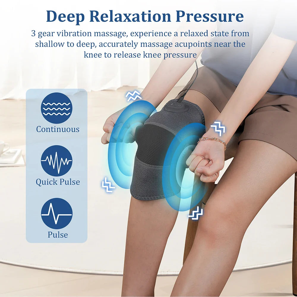 ForeverLily Knee Massager – Three Modes of Vibration Relief