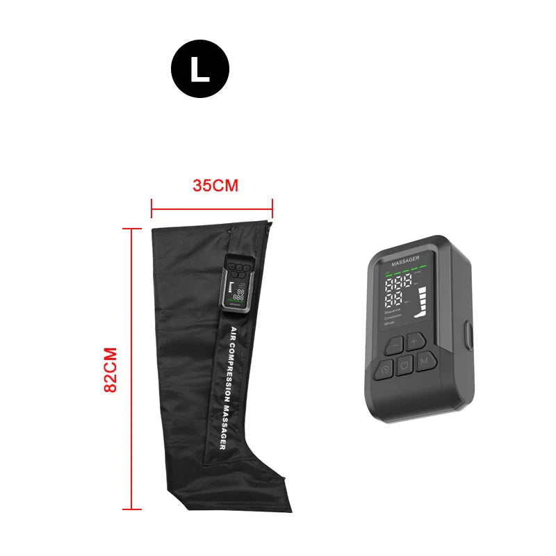 Foot Air Pressure Leg Massager for Blood Circulation and Muscle Relaxation