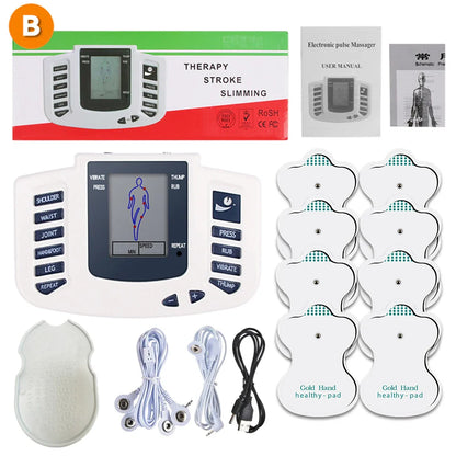 Electronic Pulse Massager EMS Tens Muscle Stimulator