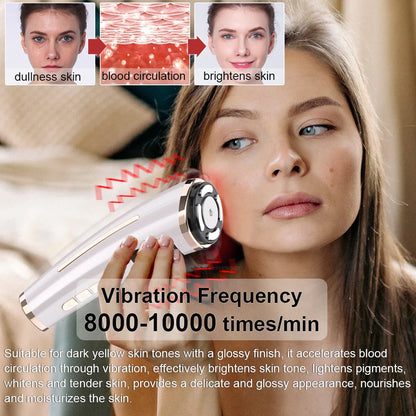 Hifu Face Lifting Machine for Anti-Aging, EMS Facial Microcurrent Massager