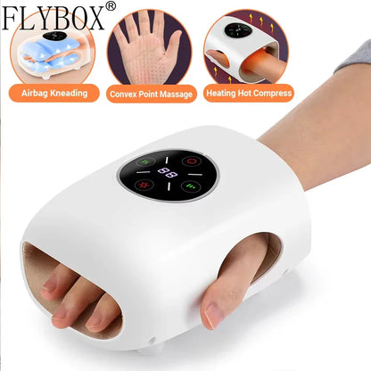 Cordless Electric Hand Massager for Arthritis with Air Compression and Heat