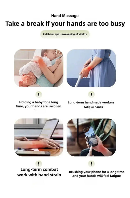 Air Wave Massager Constant Temperature Kneading Wireless