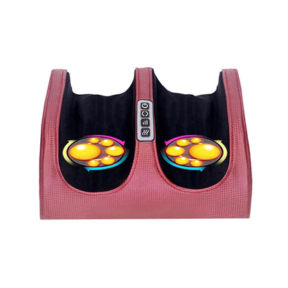 Heated Electric Foot Massager with Shiatsu Kneading, Deep Tissue Calf Massage