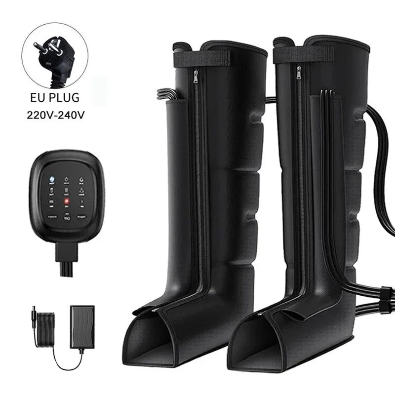 Leg Massager Machine Air Pressure Wraps – Shiatsu Kneading