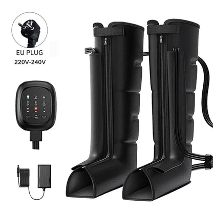Leg Massager Machine Air Pressure Wraps – Shiatsu Kneading