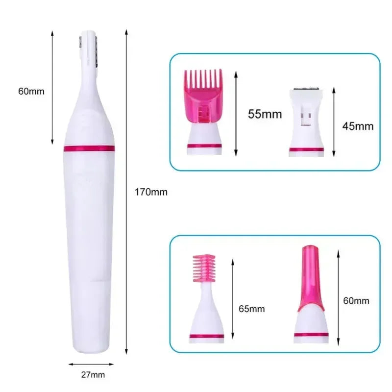 5-in-1 Women's Epilator & Hair Removal Set