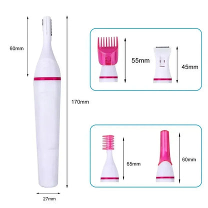 5-in-1 Women's Epilator & Hair Removal Set
