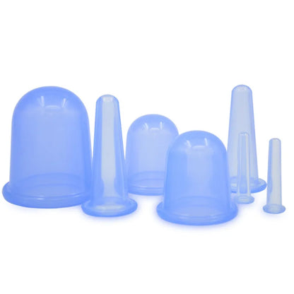 Silicone Facial Massage Cupping Set – Vacuum Massage Therapy