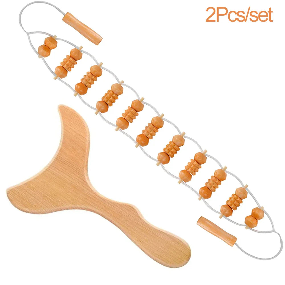 Wood Therapy Massage Kit – Effective Body Shaping Relief