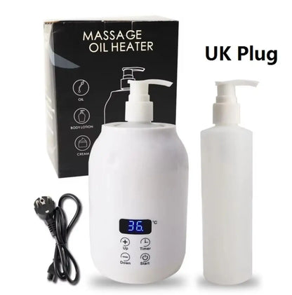 250ML Electric Massage Oil Warmer – Digital LED Touch Screen
