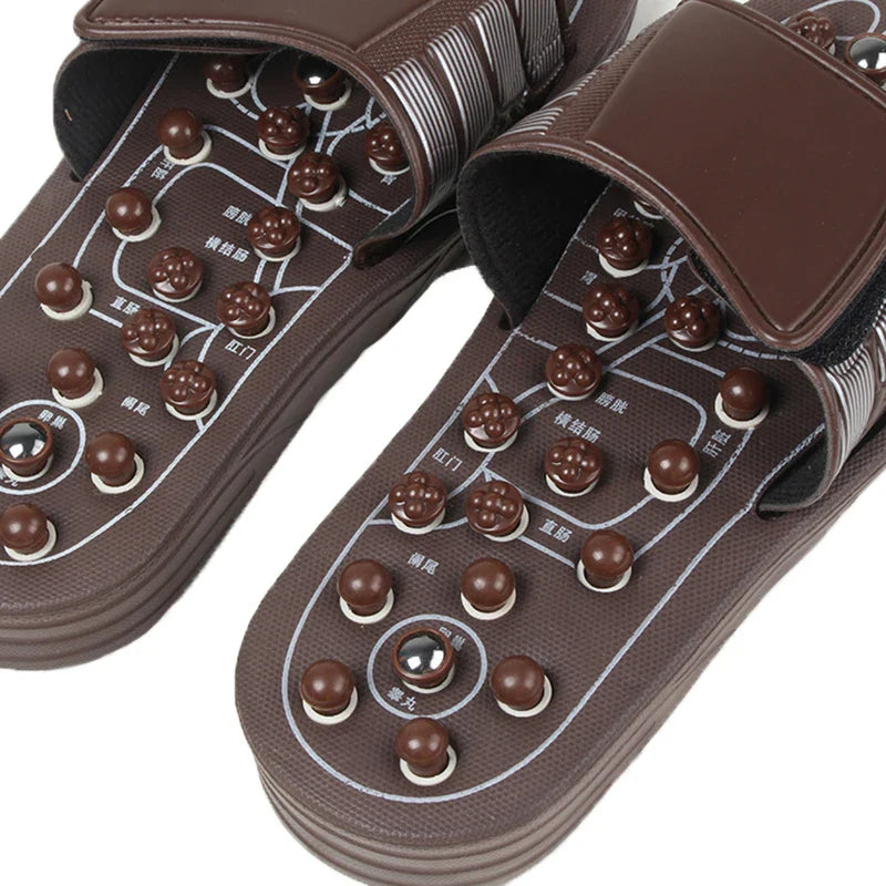 Foot Massage Acupuncture Slippers – Acupoint Activation