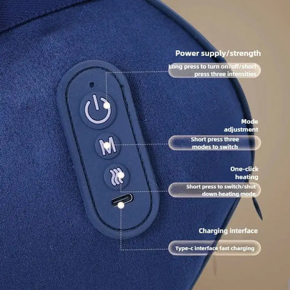 Wireless Cervical Massager Full Body Kneading Heat Pillow