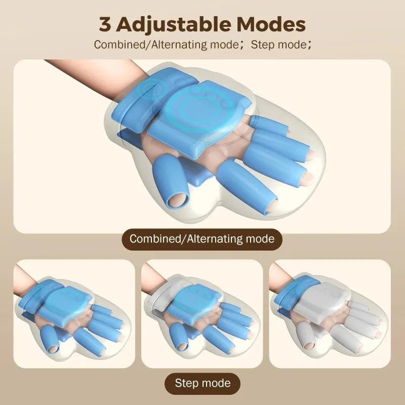 Hand Massager With Airbag Compression For Finger, Wrist, Palm, Vibration Glove