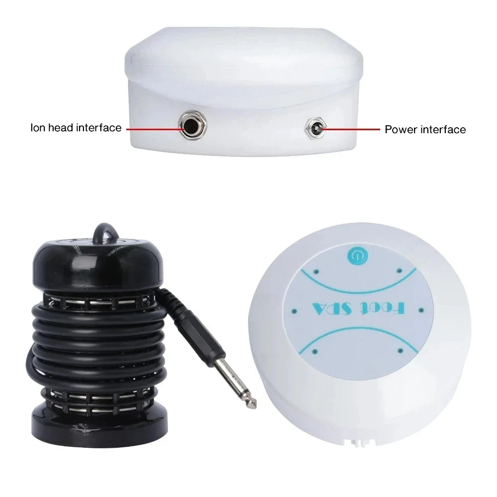 Foot Detox Ionic Spa Machine Foot Bath Massager With Arrays